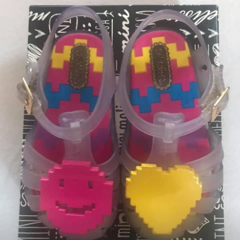 Mini Melissa sandals size 5 toddler